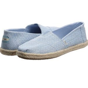 TOMS Women Aplargate Denim light blue Espadrilles